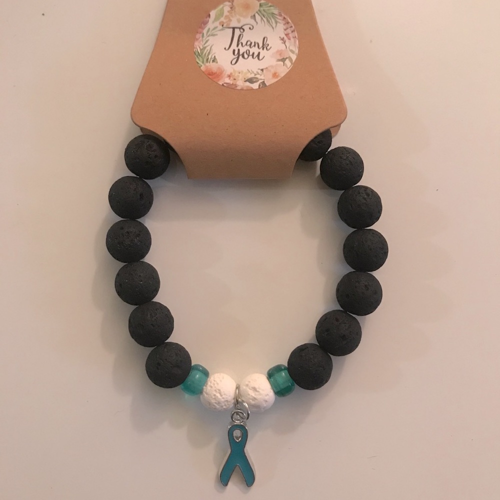 Custom Lava Bead Bracelets.